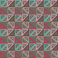 Abstract geometric seamless pattern with triangles N3