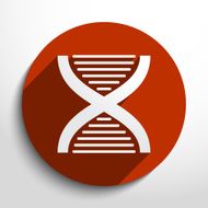 Vector DNA web icon N2