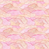 Seamless pattern with wavy scale texture N7