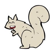 Cartoon Squirrel N66