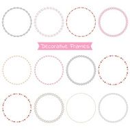 Set of decorative frames N2