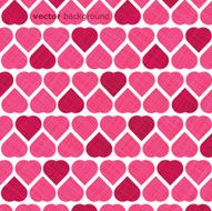 Abstract Hearts Background Vector