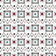 Abstract geometric seamless pattern N14