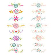 Decorative floral collection N6