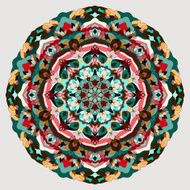 hand-drawing ornamental abstract lace background with many details