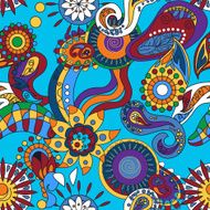Ornamental abstract floral elements N5