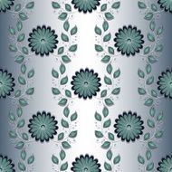 Seamless Floral Pattern (Vector) Hand Drawn Texture N147