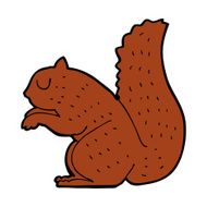 Cartoon Squirrel N67