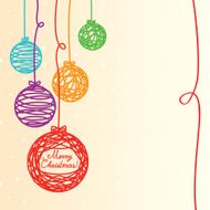 Christmas decorations Postcard