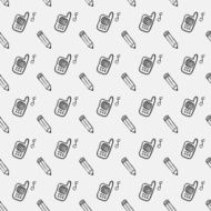 doodle pattern Seamless background N47