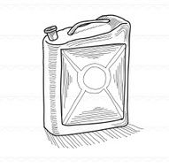 Sketch Gasoline fuel