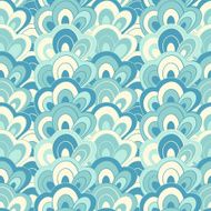 Vector doodle hand drawn seamless floral pattern N26