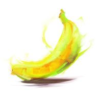 drawing banana