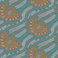Floral seamless pattern with points N2