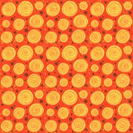 Seamless vintage pattern 1 Vector illustration