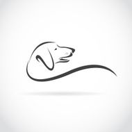 Vector image of an dog (Dachshund)