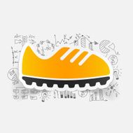 Drawing business formulas sneakers N28