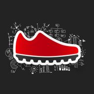 Drawing business formulas sneakers N29