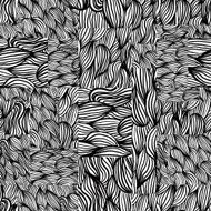 Hand drawn textures seamless pattern hand