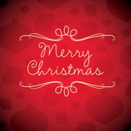 Merry Christmas card in vector format N10