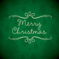 Merry Christmas card in vector format N11