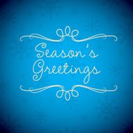 Merry Christmas card in vector format N12