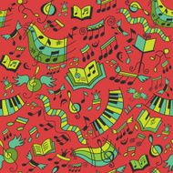 Seamless musical pattern