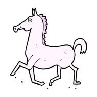 Cartoon Horse N115