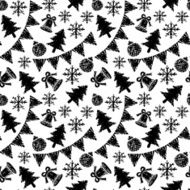 Holidays Christmas seamless pattern