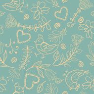 Floral seamless texture N7