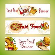 Fast Food Banners N2