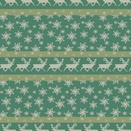 vintage Christmas Seamless Pattern