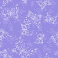 Butterflies Seamless Pattern N2