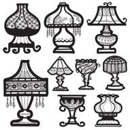 Lamp Icon Vintage