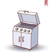 barbecue vector illustration