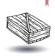 boxes collection doodles set vector illustration N33