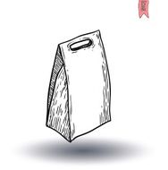 boxes collection doodles set vector illustration N34