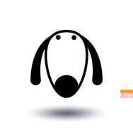 dog icon - illustration N75