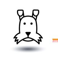 dog icon - illustration N78