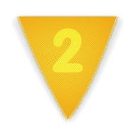 Bunting flag number 2