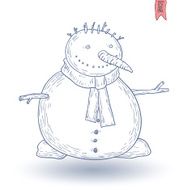 Snowman Vector Illustration N20