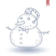 Snowman Vector Illustration N22