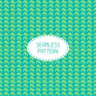 Vector seamless pattern of hand drawn flowers Doodle background N6