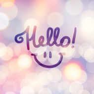 hello lettering N13