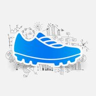 Drawing business formulas sneakers N32