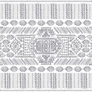 Tribal vintage ethnic seamless N34