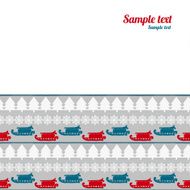 Christmas seamless boarders background N2