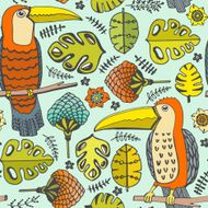 pattern with birds N12