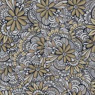 Vector seamless abstract flowers pattern N8