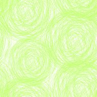green scribble seamless pattern